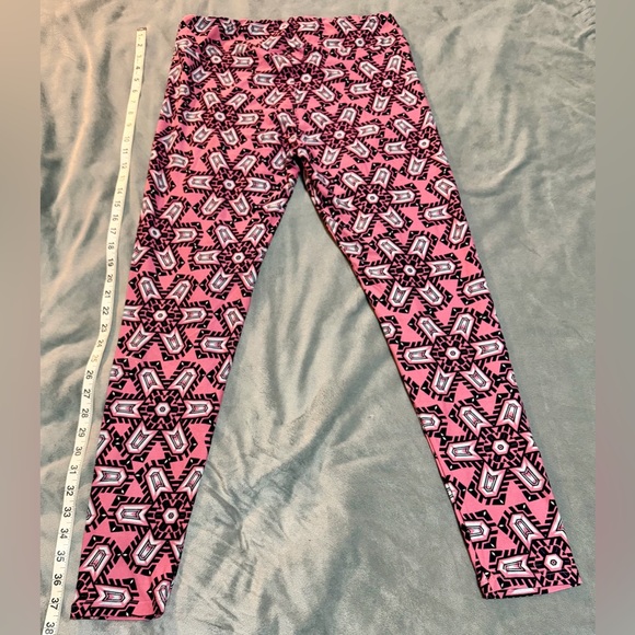 NEW TALL CURVY HIGH WAIST STRETCHY LEGGINGS PICS 4 MEASUREMENTS Valentines Day - Picture 15 of 16